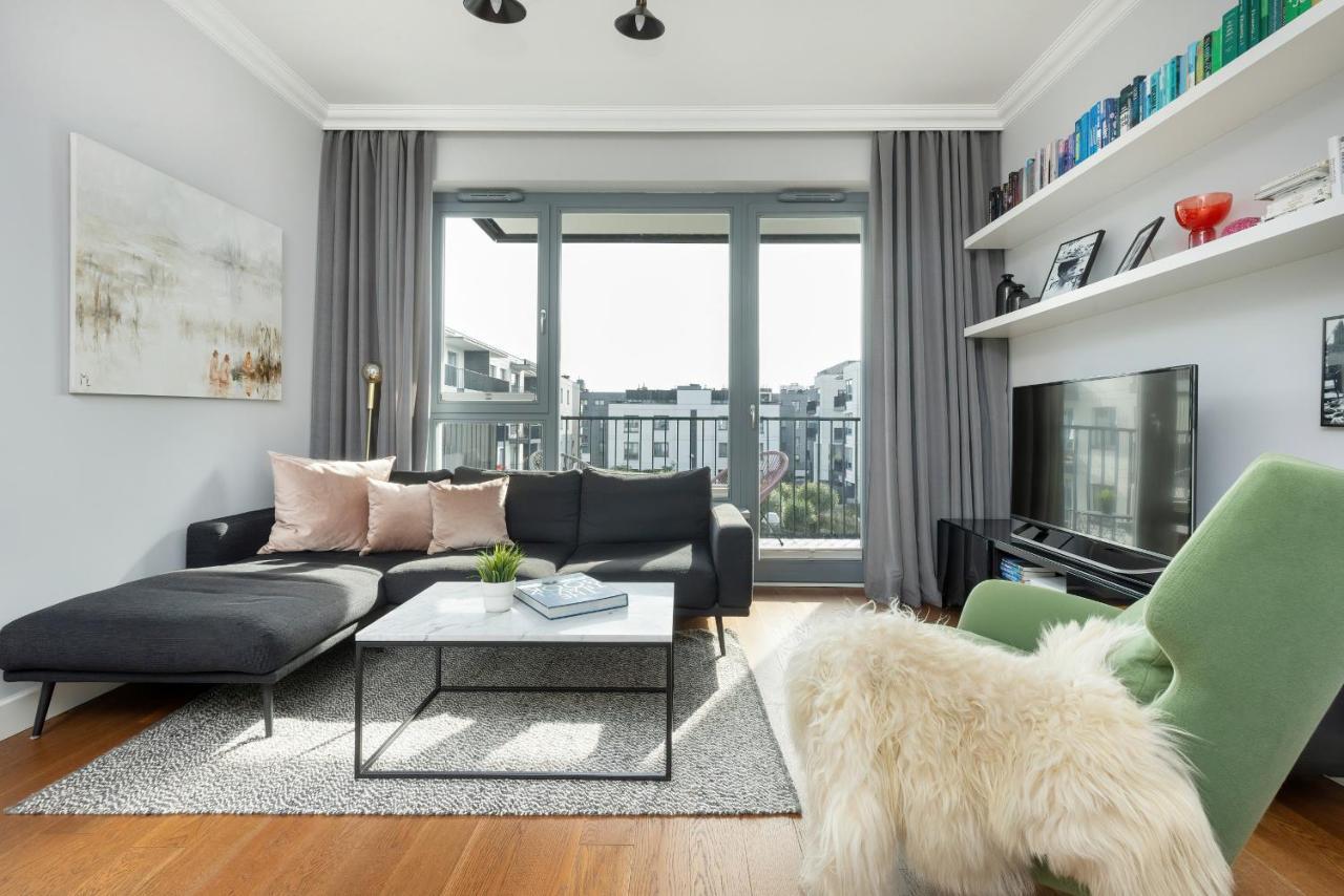 Cozy Apartment Gieysztora Wilanow By Noclegi Renters 华沙 外观 照片
