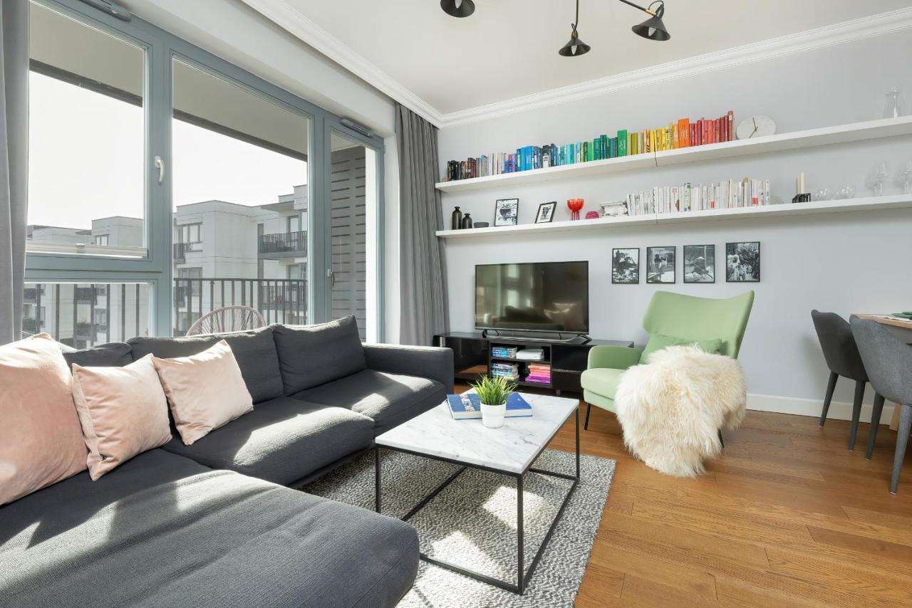 Cozy Apartment Gieysztora Wilanow By Noclegi Renters 华沙 外观 照片