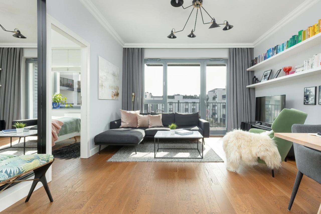 Cozy Apartment Gieysztora Wilanow By Noclegi Renters 华沙 外观 照片
