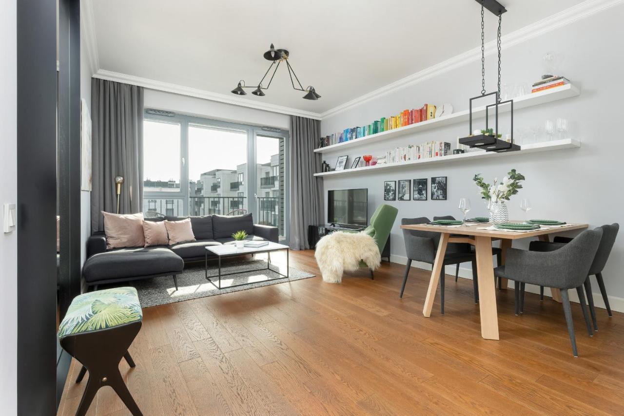 Cozy Apartment Gieysztora Wilanow By Noclegi Renters 华沙 外观 照片